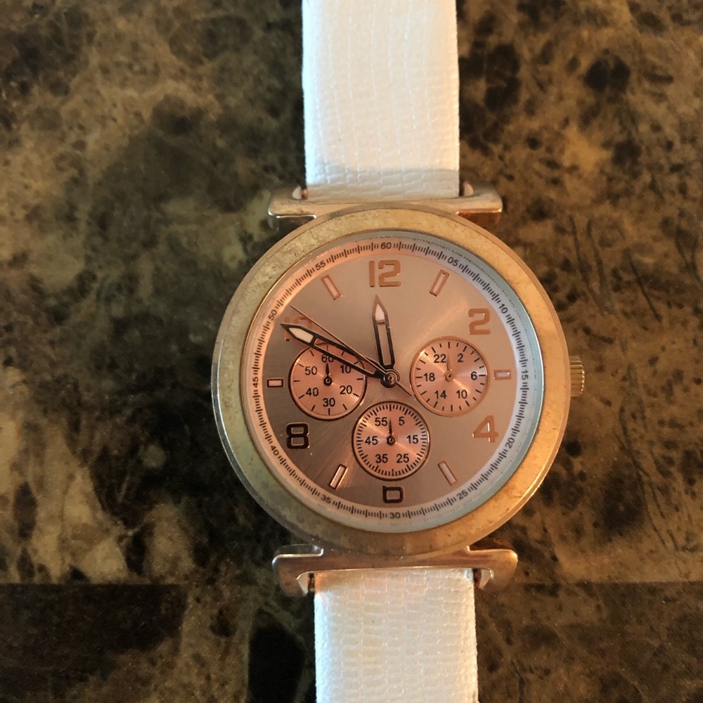 Beautiful Ladies gold stainless steel watch